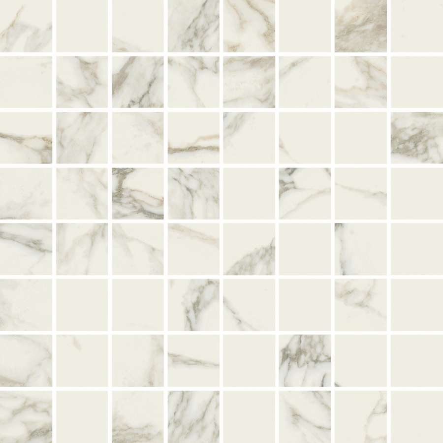 Arabescato White Lux Mosaico 3.5х3.5 