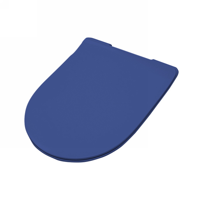Artceram FILE 2.0 Сиденье для унитаза, супер тонкое, быстросьемное с микролифтом , цвет blu zaffiro FLA014 16