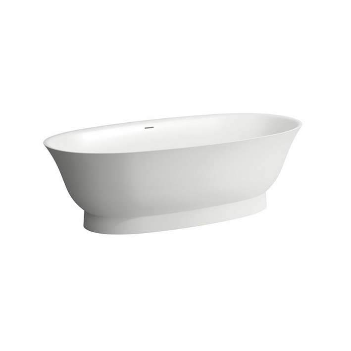 Laufen New Classic Ванна 1900x900x580мм, свободностоящая, овальная, материал: Sentec, цвет: белый матовый(2.2085.2.000.000.1)