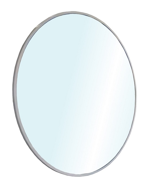 LOUNGE Зеркало круглое 80 см, белое