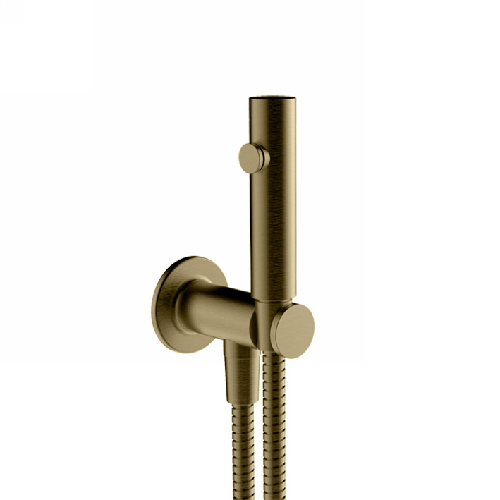 GESSI INCISO Гигиенический душ на 1/2", цвет: brushed brass pvd 58153#727