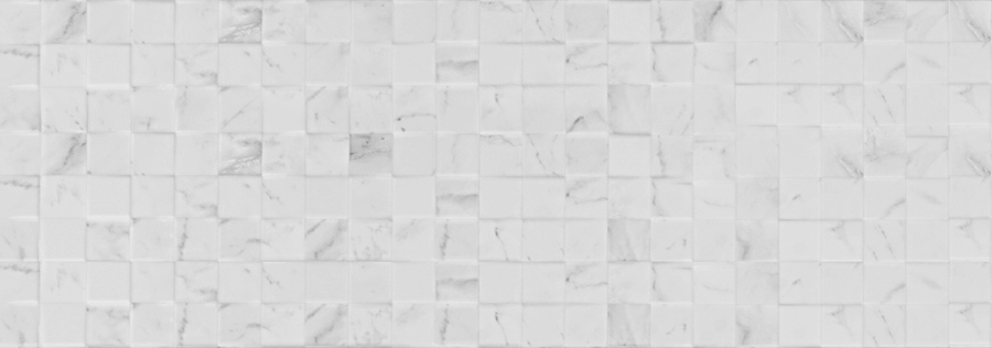 Mosaico Carrara Blanco Brillo