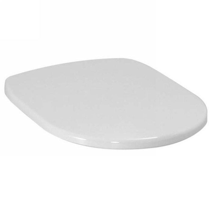 Artceram AZULEY/ATELIER сиденье для унитаза, цвет белый с шарнирами хром (микролифт) AZA001 01 71