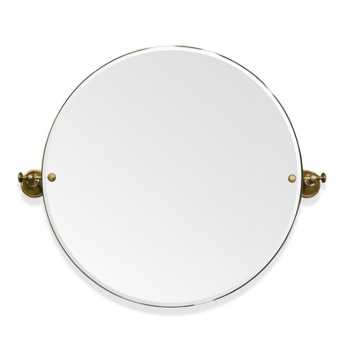 TW Harmony 023, вращающееся зеркало круглое 69*8*h60, цвет держателя: бронза TWHA023br