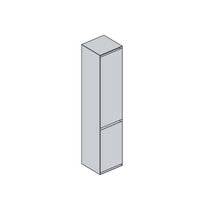 MANHATTAN Колонна подвесная 35х34.6х166.4 см (M05 white matt)