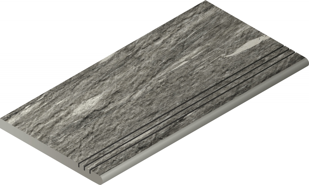 Керамогранит X2 Grigio X2 Gradino Round Grip 30x60