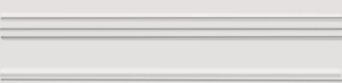  плитка Альвао Багет Белый Матовый 20x50