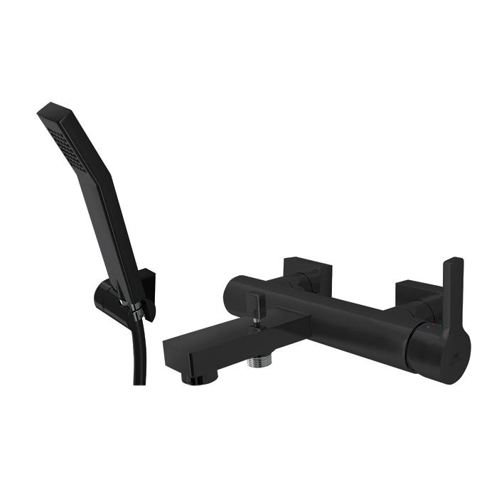  Urban Смеситель Для Ванны/Душа С Ручной Лейкой, Черный 