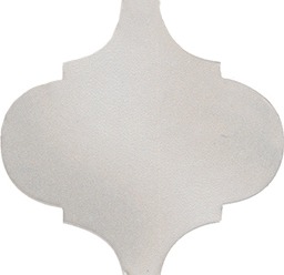 Керамическая плитка Арабески Майолика Серый Светлый 26x30