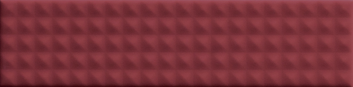 Керамическая плитка Biscuit Stud Bordeaux 5x20