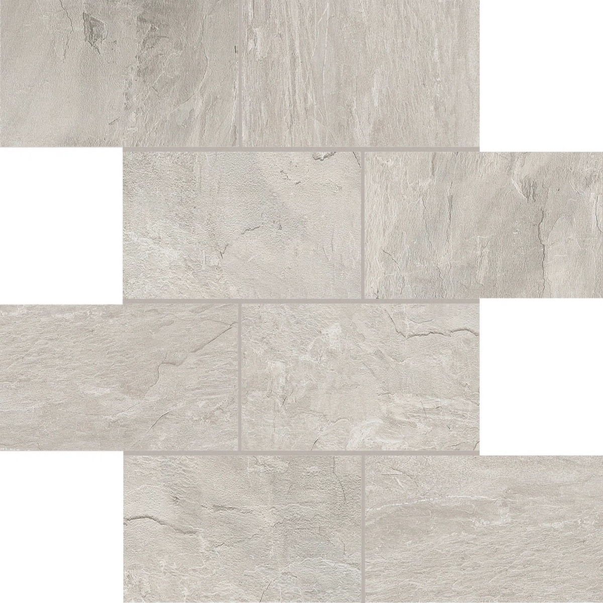 Керамогранит Ardoise Gris 7.5x15 6mm Muretto 30x30