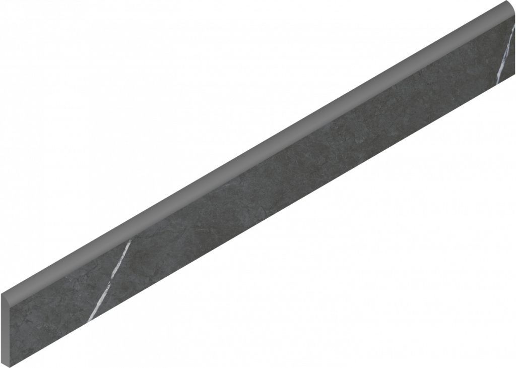 Керамогранит Metropolis Imperial Black Nat Battiscopa 7.2x60