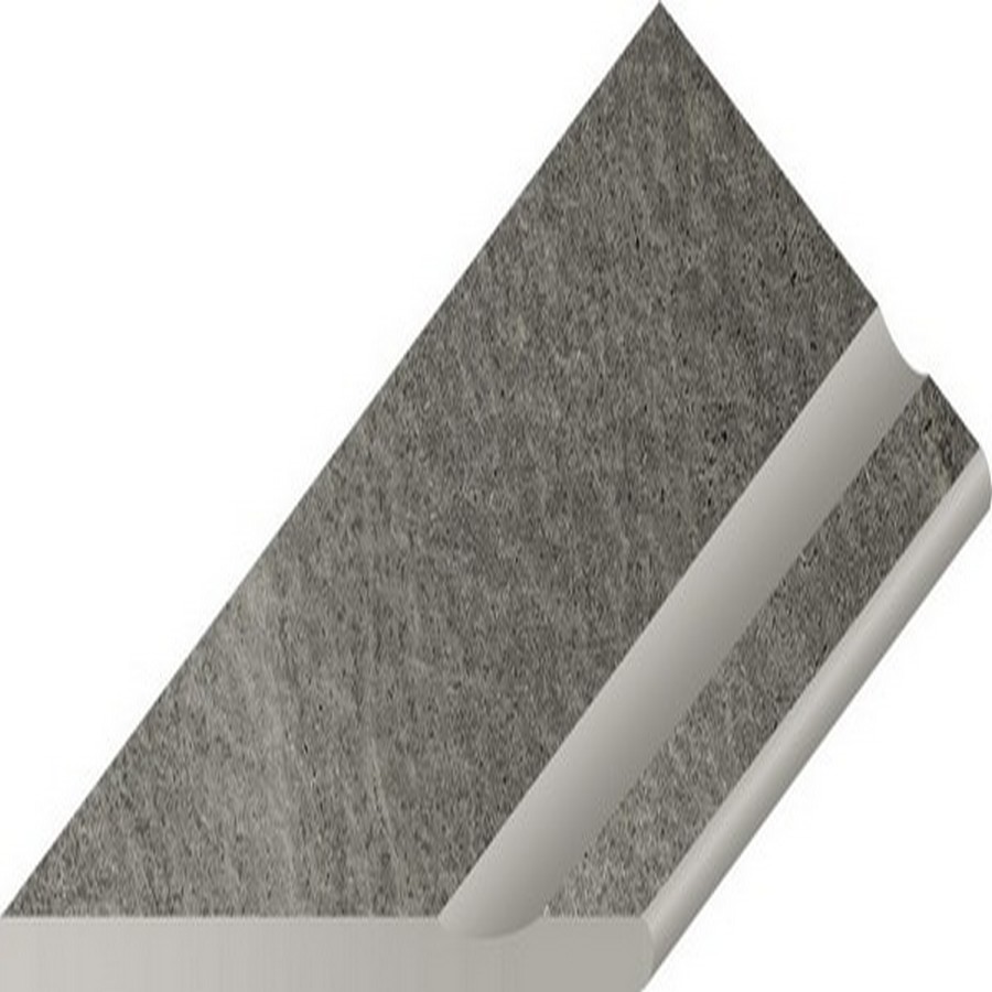 Керамогранит X2 Carbon Bor Svasato Round Sx Nat (Бортик С Выемкой Закругл Лев) X2 30x60