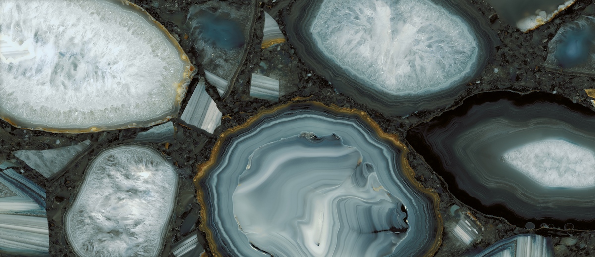  Tele di Marmo Precious Agate Azure Lapp  120x278