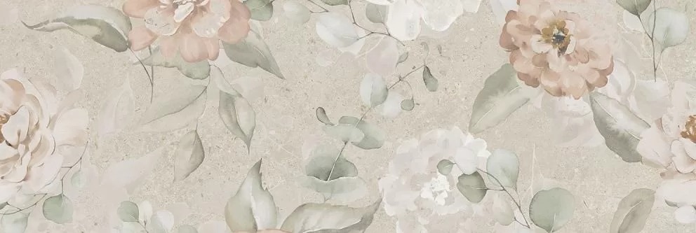  плитка Риккарди Панно 2 Бежевый Матовый Обрезной 80x120