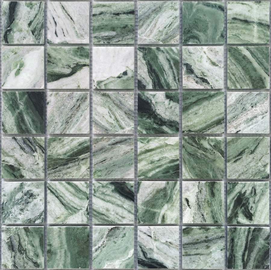  Pietrine Onice Verde Oliva Pol 4.8х4.8 30.5x30.5