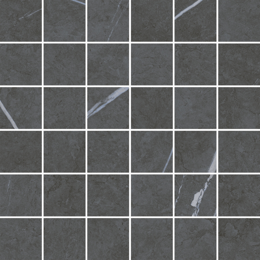  Metropolis Imperial Black Mosaico Nat 30x30