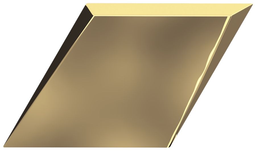 Керамическая плитка Evoke Diamond Drop Gold Glossy 15x25.9