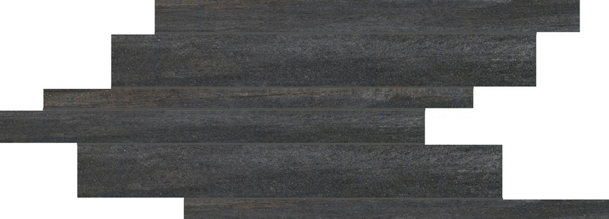  Walks 1.0 Black Modulo Listello Sfalstato 21x40