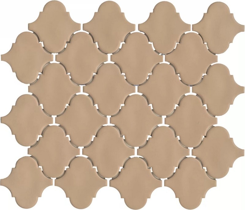 Керамическая плитка Арабески Марокко Бежевый Матовый 26x30