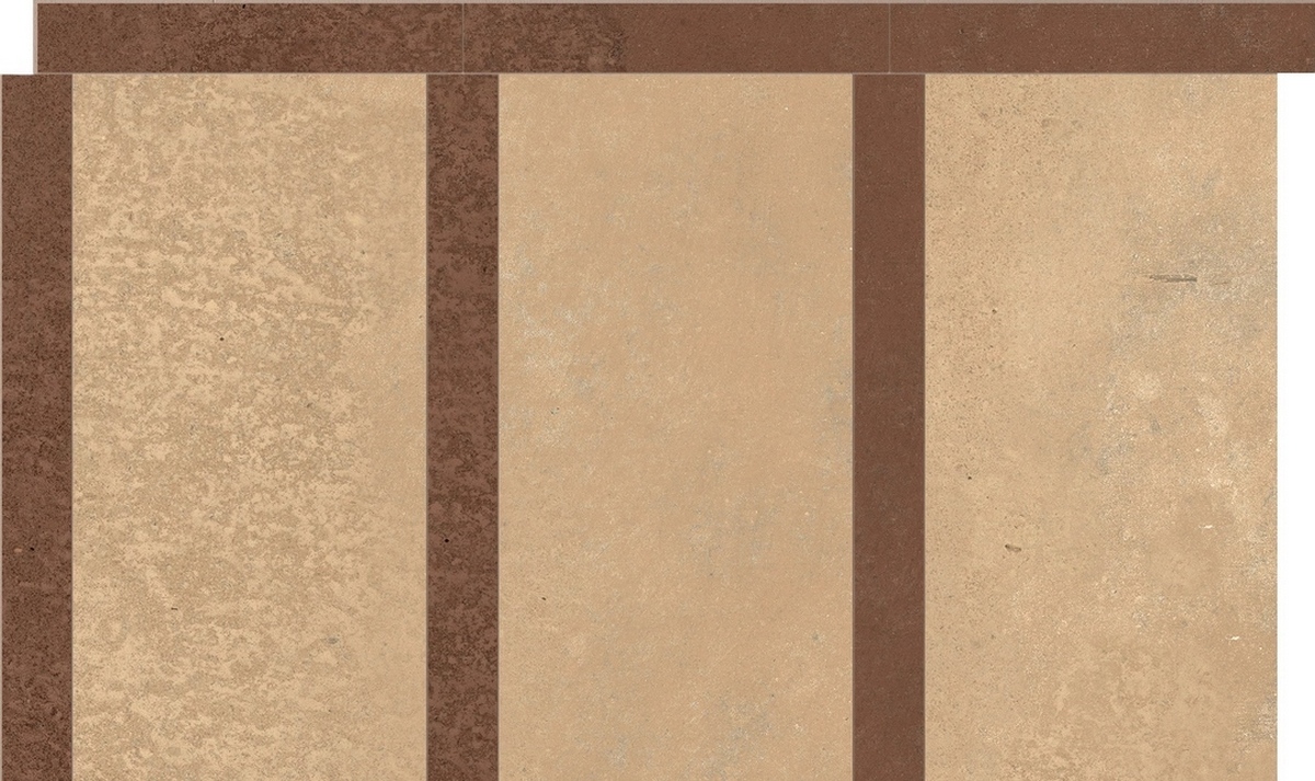 Керамогранит Sensi Terre By Thun Sensi Terre Rosato+Amaranto Nat Tappeto 32x55