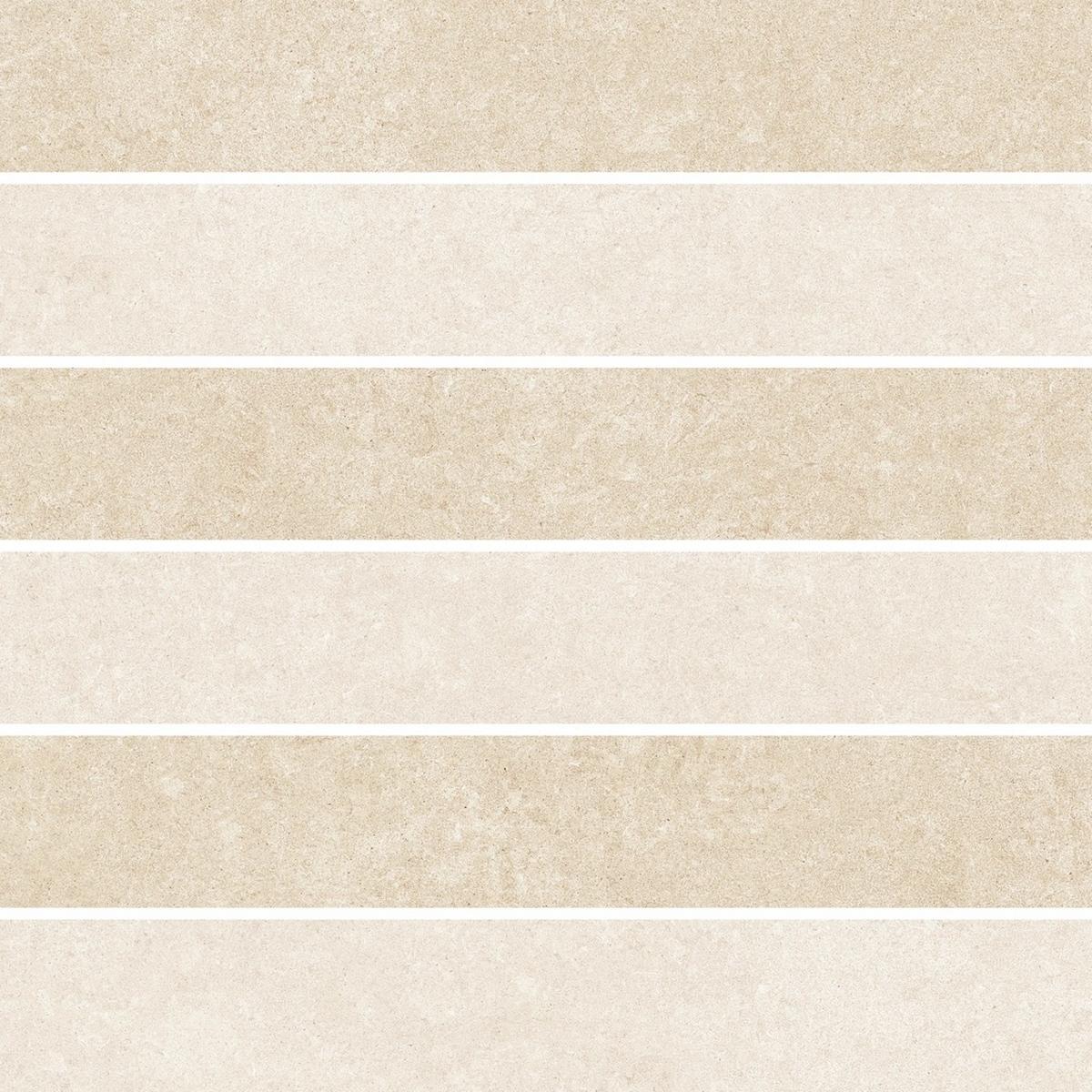 Керамогранит Elemental Stone Cream Sandstone Mos 3D Lucido 30x30