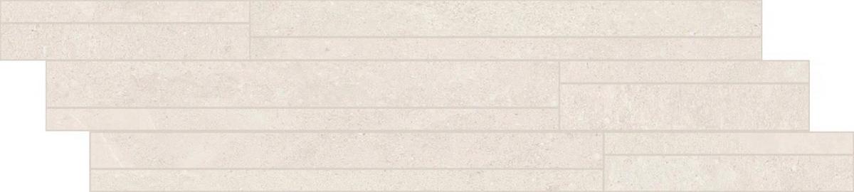 Керамогранит Elemental Stone White Limes.Listello Sfalsato Nat Lucido 15x60