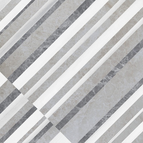 La Mia Modern MONSOON WHITE A  Мрамор 60x60
