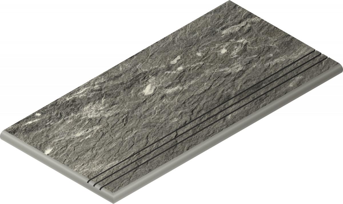 Керамогранит X2 Скайфолл Ступень Закруг.Грип Лев 30x60