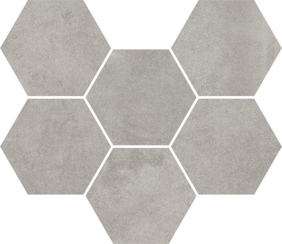  Expo Grey Mosaico Hexagon 25x29