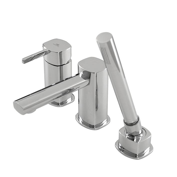  NK Concept Смеситель На Борт Ванны, Внешняя Часть, Хром 