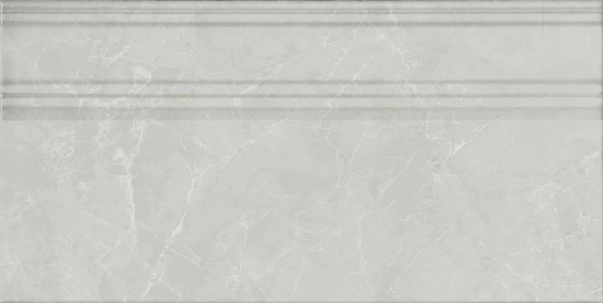  плитка Монте Тиберио Плинтус Серый Глянцевый Обрезной 20x40