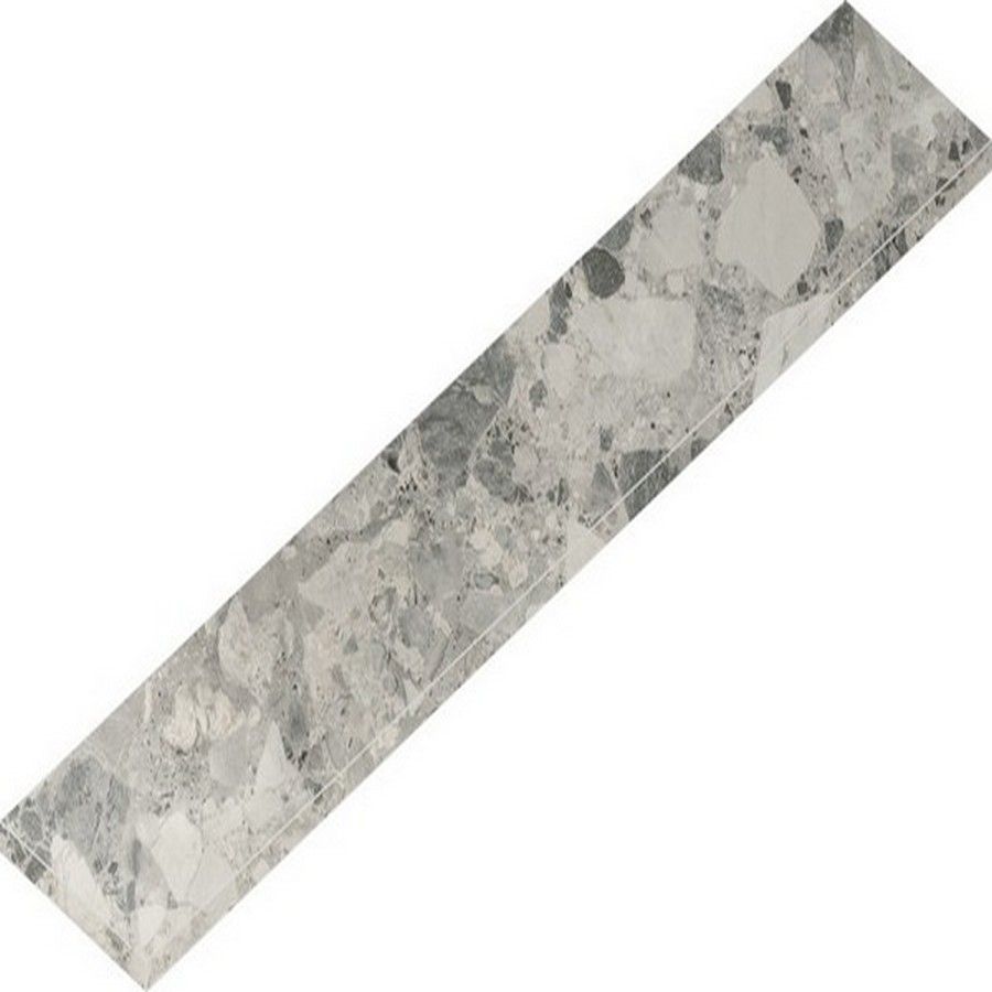 Керамогранит Continuum Stone Grey Scalino ANG.SX (Угл. Лев.) 33x160