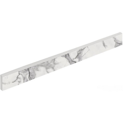 Шарм Эво Statuario Battiscopa Lux  Керамогранит 7.2x59