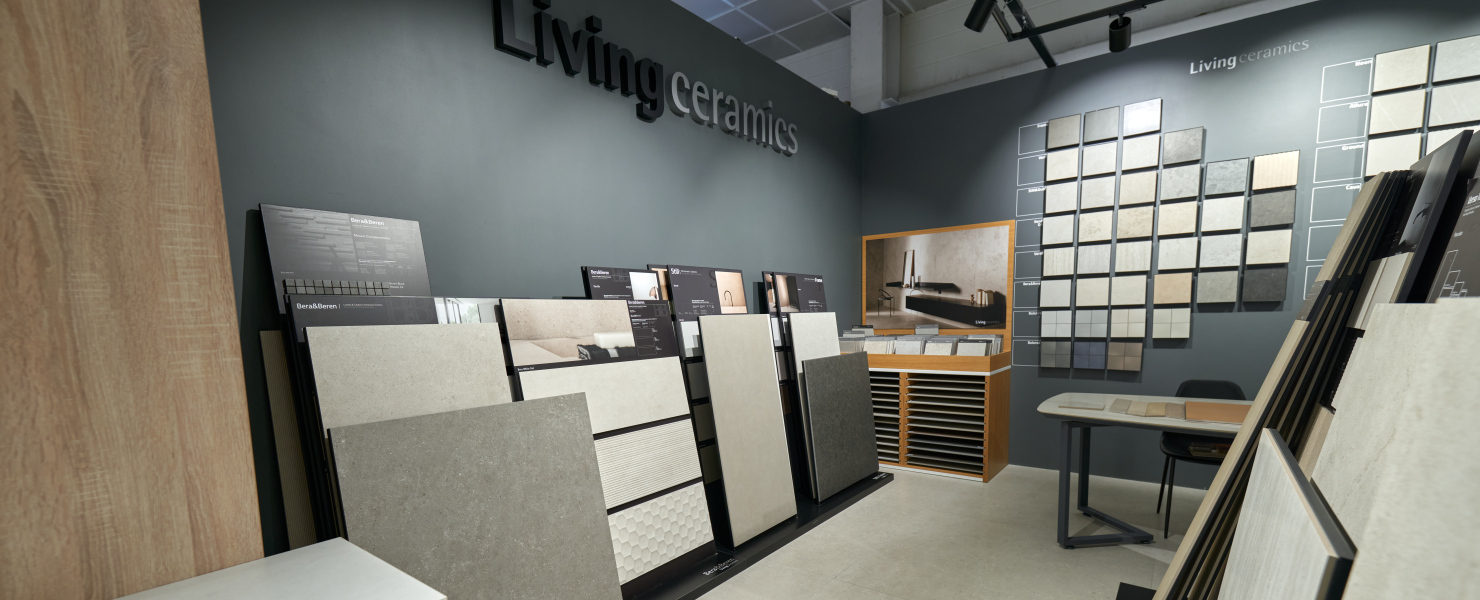 Шоу-рум Living Ceramics в ЦДиИ Экспострой
