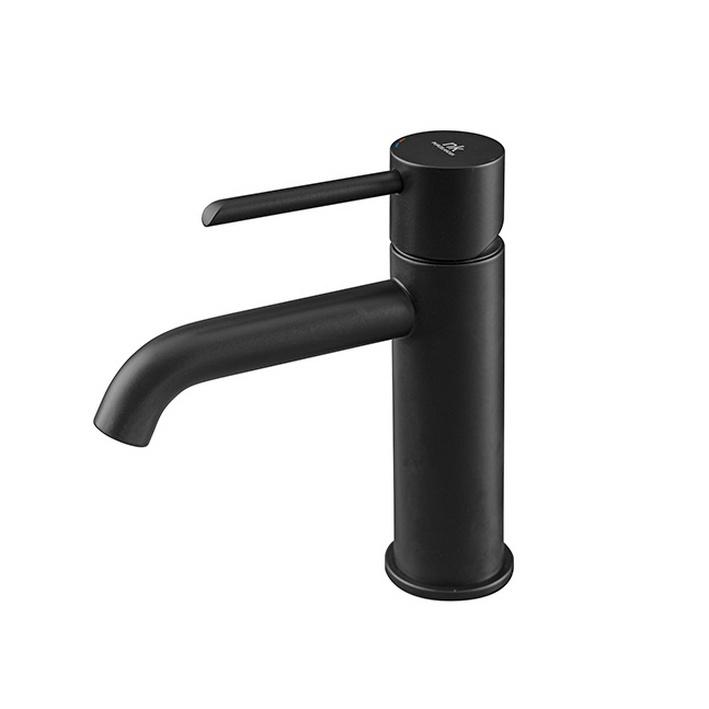  Round Смеситель Для Раковины, Черный 5x13