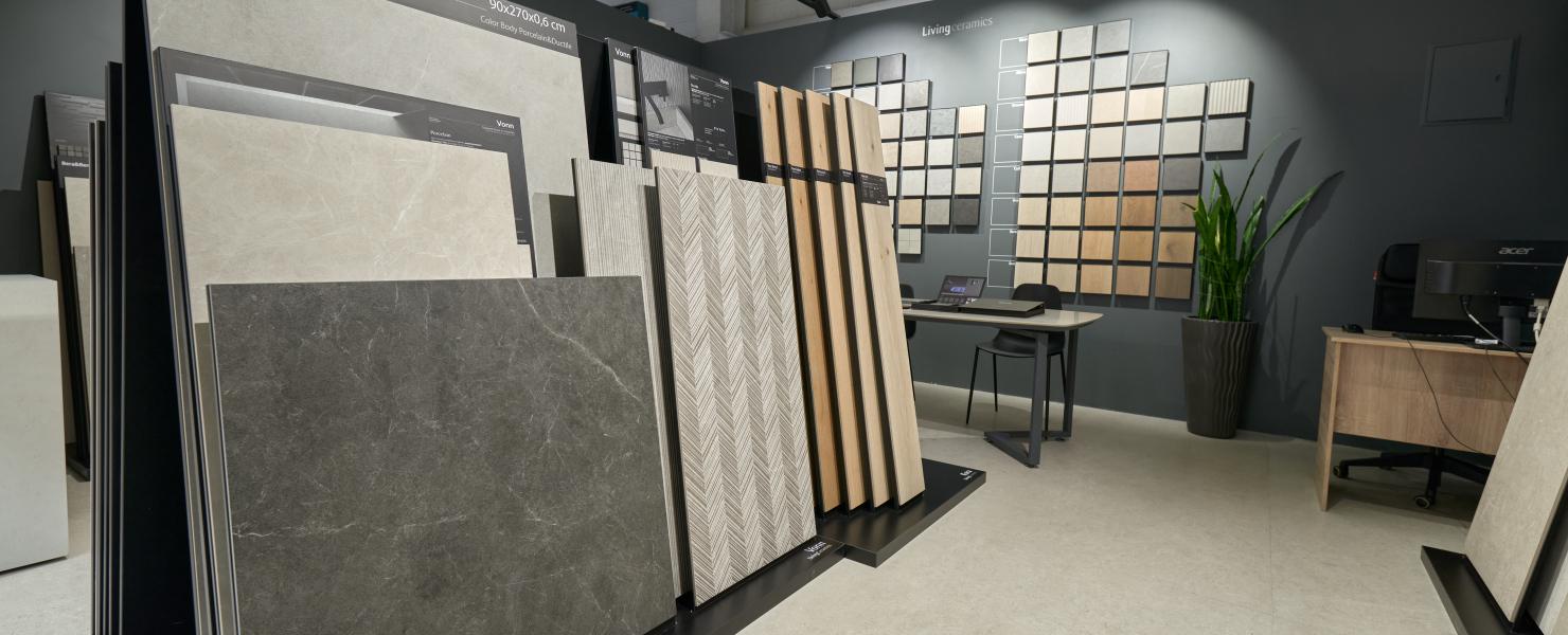 Шоу-рум Living Ceramics в ЦДиИ Экспострой