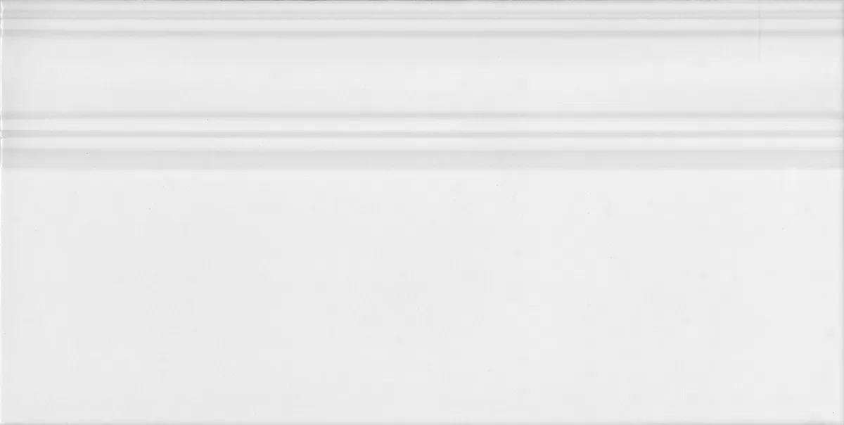  плитка Монфорте Керамический плинтус белый 20x40