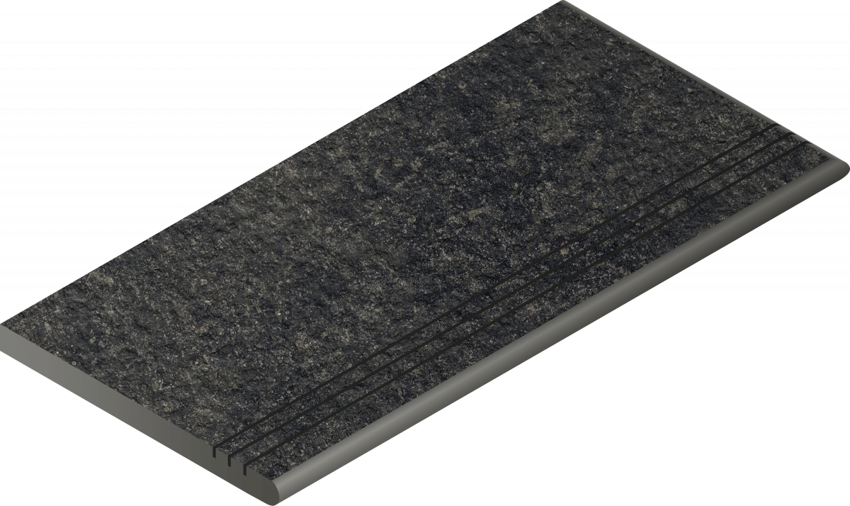  X2 Ступень Закруг. Room Black Gradino Round Grip X2 30x60