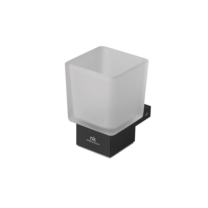  Urban C Стакан Настенный, Черный 7x10