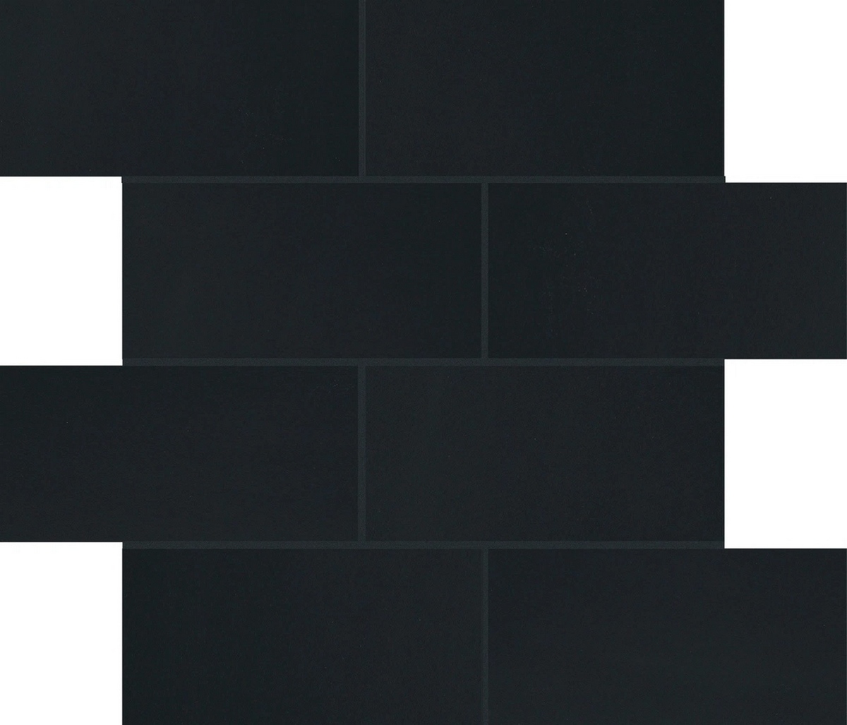  B&W Marble Black High-Glossy 6 Mm Muretto 30x30