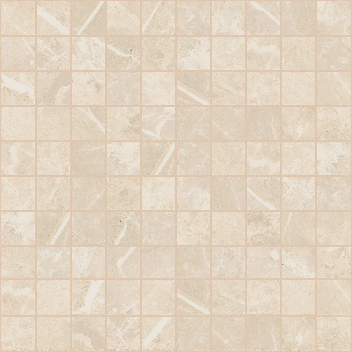 Керамогранит Elemental Stone Cream Dolomia 3X3 Mos Lucido 30x30