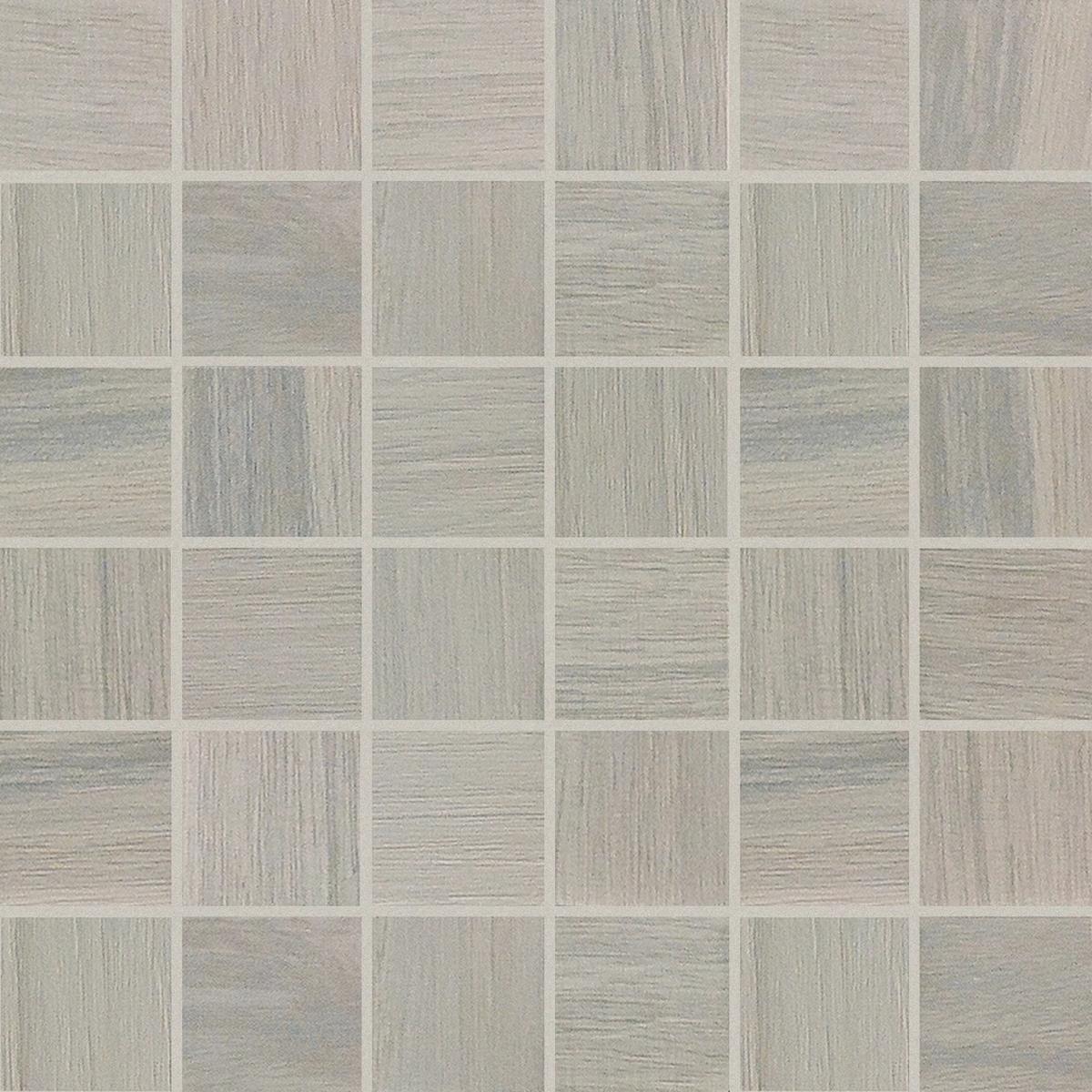  Wooden Tile Gray Mosaico Sfalstato Nat 30x30