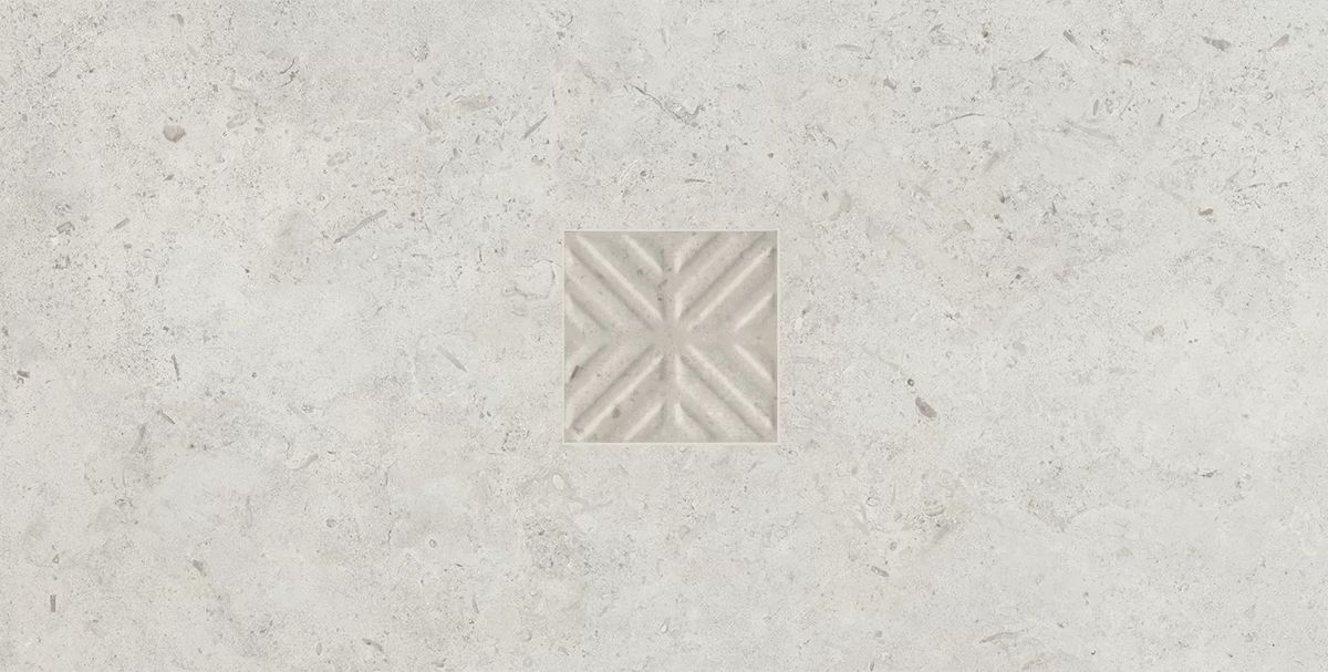 Керамическая плитка Карму Наборный Серый Светлый Матовый 30x60