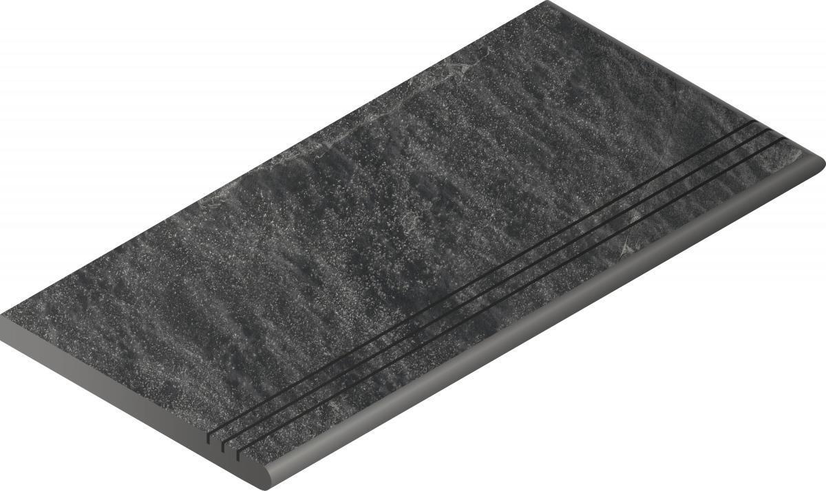 Керамогранит X2 Материя Титанио Ступень Закруг.Грип Пр 30x60