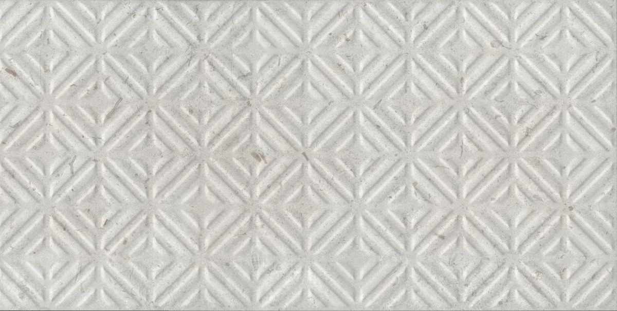 Керамическая плитка Карму Структура Серый Светлый Матовый Обрезной 30x60