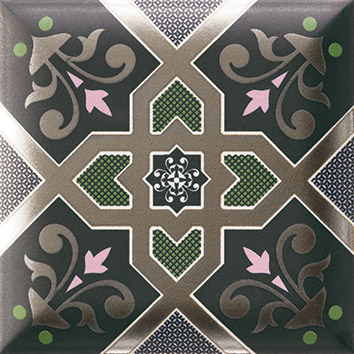  плитка HD Effects Decor Esna Green 15x15