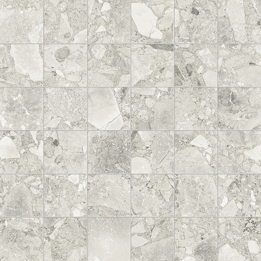 Керамогранит Brera White Mosaico 30x30