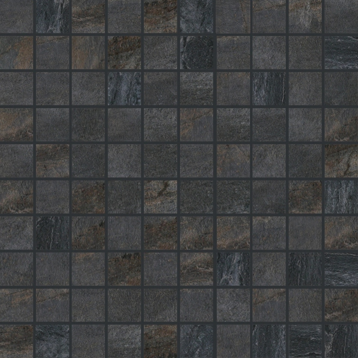  Walks 1.0 Black Mosaico 3x3 30x30