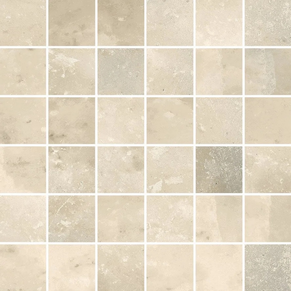  Riviera White Mosaico 30x30